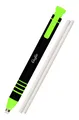 Produktbild: 69541 Radierstift grün inkl. 2 Ersatzradierer nachfüllbarer Radiergummi sehr ...