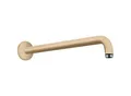 Produktbild: hansgrohe Brausearm 27413140 brushed Bronze, 90°, 389 mm