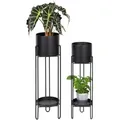 Produktbild: bremermann Blumenhocker, Schwarz, Metall, 20.7x74.7x20.7 cm, Wohnzimmer, Wohnzimmertische, Blumenständer