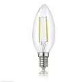 Produktbild: LED Birne Glühlampe Leuchtmittel C35 Lampe E27 Warmweiß 2700 K 2,5 W, klar 1 Stück