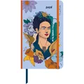 Produktbild: DUMONT - Frida Kahlo Buchkalender 2026 – Taschenkalender 13 x 21 cm – Weekly Planer mit Verschlussband & Falttasche