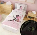 Produktbild: Kinderbettwäsche 135x200 Mädchen Fee Schmetterling Kinder Bettwäsche 135 x 200
