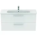Produktbild: Ideal Standard i.life A Waschtisch-Paket, 1240x460x645mm, Griff Chrom, K8747DU, Farbe: Weiß