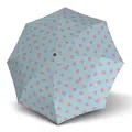 Produktbild: Knirps A.200 Medium Duomatic Magic Dots Regenschirm Sky hellblau rosa Neu