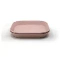 Produktbild: Mushie Teller-Set Quadratisch Blush, 2er Set, aus Kunststoff, BPA-frei, Speiseteller, Kinderteller, Rosa
