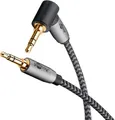 Produktbild: Goobay 65277. Anschluss 1: 3.5mm TRS, Steckverbinder 1 Geschlecht: Männlich, Anschluss 2: 3.5mm TRS, Steckverbinder 2 Geschlecht: Männlich, Kabelmaterial: Kupfer, Beschichtung Steckerkontakte: Gold, Magnetisch abgeschirmt, AWG Kabelgröße: 28, Kabellänge: 0,5 m, Produktfarbe: Grau (65277)