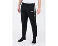Produktbild: Jako Trainingshose Pant Active (100% Polyester) lang schwarz/weiss Herren