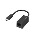 Produktbild: HAMA Netzwerk-Adapter, USB-C-Stecker - LAN/Ethernet-Buchse, Gigabi #31826557