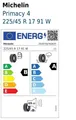 Produktbild: Michelin Primacy 4 225/45 R17 91W Demo-Reifen