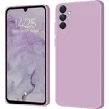 Produktbild: Hülle für Samsung Galaxy A55 5G Case Cover Bumper Silikon Softgrip Schutzhülle Farbe: Lila - Lila