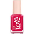 Produktbild: essie langanhaltender Nagellack mit cremigem Finish, Kurze Trocknungszeit und weniger Absplitterungen, Vegane Formel, LOVE by essie, Farbe: Nr. 90 i am the spark, Rubinrot, 1 x 13,5 ml