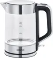Produktbild: Severin WK 3420 Wasserkocher 1,7 l Schwarz - Edelstahl - Transparent 2200 W (WK3420)