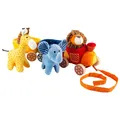 Produktbild: Sigikid Nachziehspielzeug Safari-Zug Eisenbahn 45 cm 41083