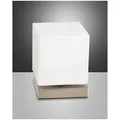 Produktbild: Fabas Luce Brenta Tischleuchte LED 1x6W Metall und geblasenes Glas Gold edelmatt