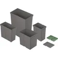 Produktbild: Eimer,9279390, 8l,Kunststoff anthrazit - Artikel: 4023149225123