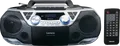 Produktbild: LENCO SCD-720SI - Boombox, SCD-720 mit Radio, CD, Kassette, USB und Bluetooth