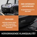 Produktbild: Lenco SCD-720 - DAB+ CD/MP3-Player Kassettendeck Fernbedienung + IMPERIAL BAS 9