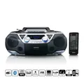 Produktbild: Lenco SCD-720SI - Tragbare XXL Boombox mit DAB+ / FM-Radio, Bluetooth®, CD-, USB