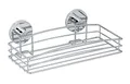 Produktbild: WENKO Duschablage ohne Bohren, Vacuum-Loc Wandablage mit Vakuum-Befestigung, verchromtes Metall rostfrei, Badregal für Dusche und Gäste-WC