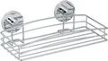 Produktbild: WENKO Duschablage VacuumLoc Ohne Bohren Metall Verchromt Rostfrei Bad Regal