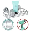 Produktbild: WENKO Wand Dusch Ablage ohne bohren Halterung Bad Regal Accessoires Aufbewahrung