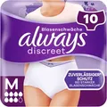 Produktbild: Always Discreet Inkontinenz Höschen Plus Größe M 10 St