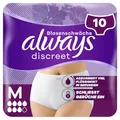 Produktbild: Always Discreet Inkontinenz-Höschen Plus Für Frauen, M, 10 Höschen, Verhindert Auslaufen Und Gerüche, Angenehm Und Kaum Spürbar