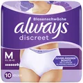 Produktbild: always discreet Inkontinenz-Höschen Pants Plus Größe: M 10 Stück