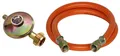 Produktbild: CFH Set Druckregler 50 mbar + 80 cm Schlauch Campingkocher Gasgrill Heizstrahler