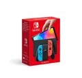 Produktbild: SW - Nintendo Switch-Konsole OLED Neon-Rot/Neon-Blau (guter Zustand)