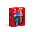 Produktbild: Nintendo Switch Oled 64Gb Neon-Rot/Neon-Blau komplett original OVP Händler USt.