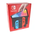 Produktbild: Nintendo Switch OLED-Modell HEG-001 64GB Handheld Spielekonsole blau rot NEU OVP