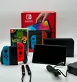 Produktbild: Nintendo Switch Oled   Neon-Rot/Blau   mit Spiel Luigis Mansion 3 OVP