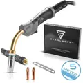Produktbild: STAHLWERK Schweißbrenner MIG MAG AK25/MB25 5m Schlauchpaket Eurozentralanschluss