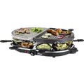 Produktbild: Princess - Raclette Partygrill Oval Mit Steinplatte & Grillplatte Für 8 Personen, 1200 Watt