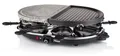 Produktbild: PRINCESS Raclette 8 Oval Stone u. Grill, 1200 W, 8 Personen, 43x30 cm