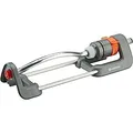 Produktbild: Gardena Classic Viereckregner Polo 220: Rasensprenger für gleichmäßige Flächenbewässerung von 90 -220 m², Reichweite 7-17 m, Sprengweite max. 13 m, wartungsfrei dank Edelstahl-Schmutzsieb (2082-20)