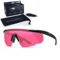 Produktbild: Wiley X - WX Saber Advanced Magenta Vermillion Matte Black Tactical Schutzbrille