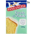 Produktbild: 3x Paneangeli Fecola di Patate Kartoffelstärke für zarte Süßigkeiten 250g