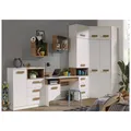 Produktbild: Möbelset GRANT Set 10 Schreibtisch Kleiderschrank Regal Jugendzimmer