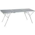 Produktbild: tectake® Aluminium Campingtisch Jumbo klappbar 180 x 70 x 70,5 cm - Silber