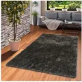 Produktbild: Snapstyle Hochflor-Teppich Hochflor Shaggy Teppich Luxus Emotion Mix, Rechteckig, Höhe: 48 mm grau 160 cm x 160 cm x 48 mm