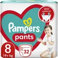Produktbild: Pampers Pants Windel Größe 8 (19+ kg), 32 Stück, Windeln mit Stop- & Protect