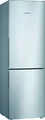 Produktbild: Bosch Kühl-Gefrierkombination KGV36VLEA | 308L | 186x60cm | VitaFresh | LowFrost | LED | Edelstahl Optik | E, E (Spektrum A bis G)