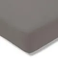 Produktbild: Estella Spannbetttuch Exquisit, Graphit, Textil, 200x200 cm, Textiles Vertrauen - Oeko-Tex®, perfekter Sitz, bügelfrei, weich und anschmiegsam, Schlaftextilien, Bettwäsche, Bettlaken, Spannbettlaken