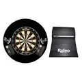 Produktbild: Winmau Dartscheibe Steeldart Blade 6 + 2 Satz Dartpfeile + Catchring + Dartmatte