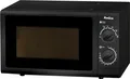 Produktbild: Amica Mikrowelle MW 13151 S | Unterbau geeignet | 17 l | 700 W | 6 Stufen | Timer | Auftaufunktion | Schwarz