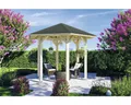 Produktbild: Pavillon SKAN HOLZ Nancy Gr. 1 ø 360 cm natur