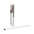 Produktbild: Osram flache Unterbauleuchte mit Sensor, in Silber aus Aluminium, Warmweiß, IP20-Schutz, für Regalunterbaubeleuchtung