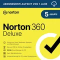 Produktbild: Norton Security Deluxe  2025 - 2026  5 Geräte PC 1  Jahr  mit VPN INKL. ESD
